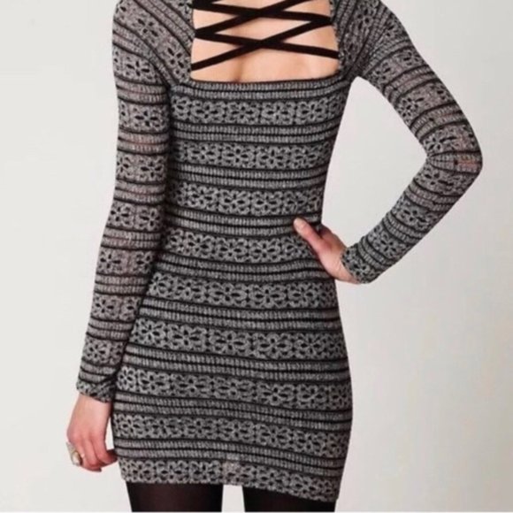 Free People Good Girl Gone Bad Long Sleeve Dress - Picture 7 of 8